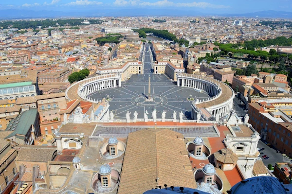 visite in pullman per l'udienza papale in vaticano