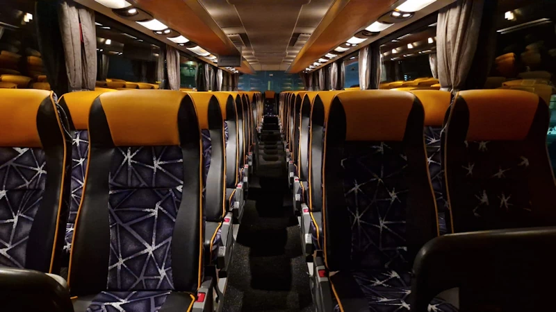 la sicurezza di viaggiare in pullman
